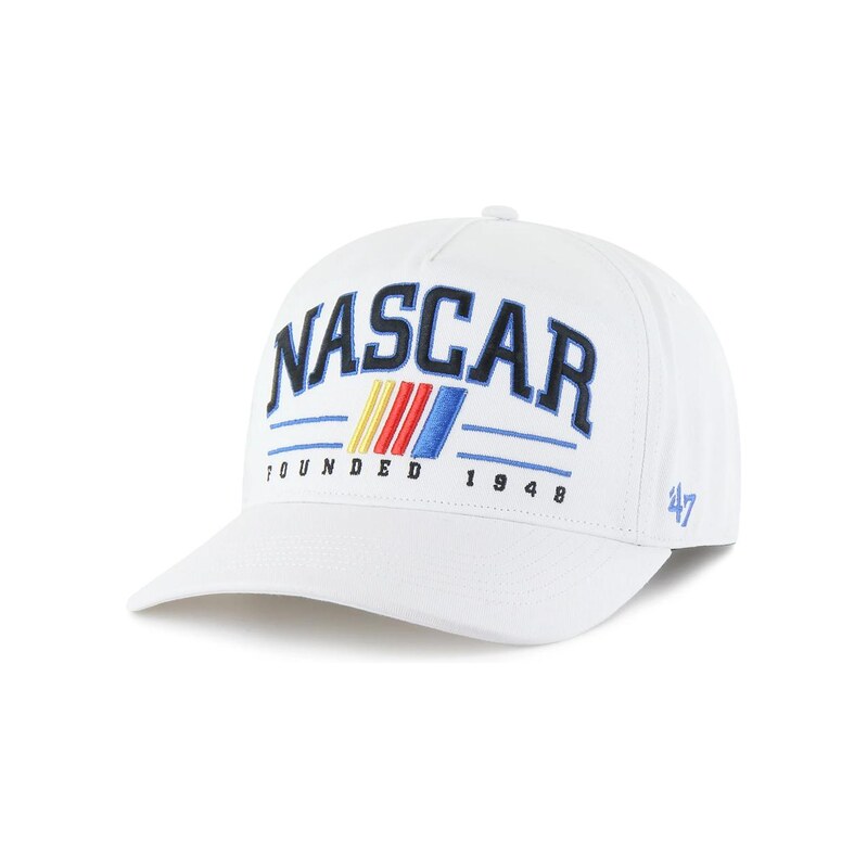 Bílá kšiltovka Snapback 47 Brand Nascar Roscoe 47 Hitch