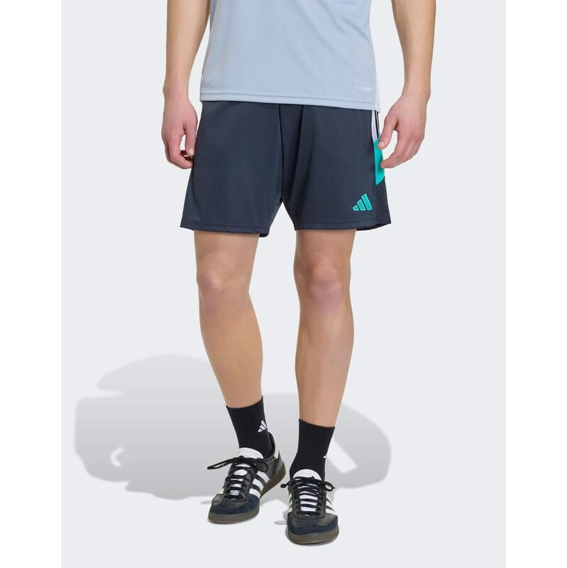 adidas performance Tiro 26 essentials shorts in night grey /