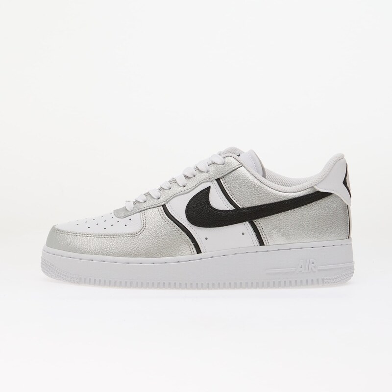 Nike Air Force 1 07 LV8 Metallic Silver/ Black-White