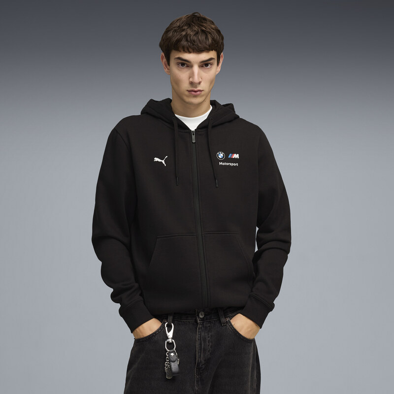 PUMA BMW M MOTORSPORT Essentials Fleece Track Jacket Men