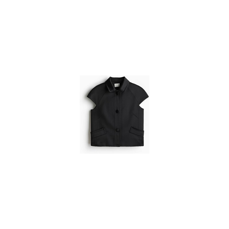 H&M - Sakos křidélkovými rukávy - Černá