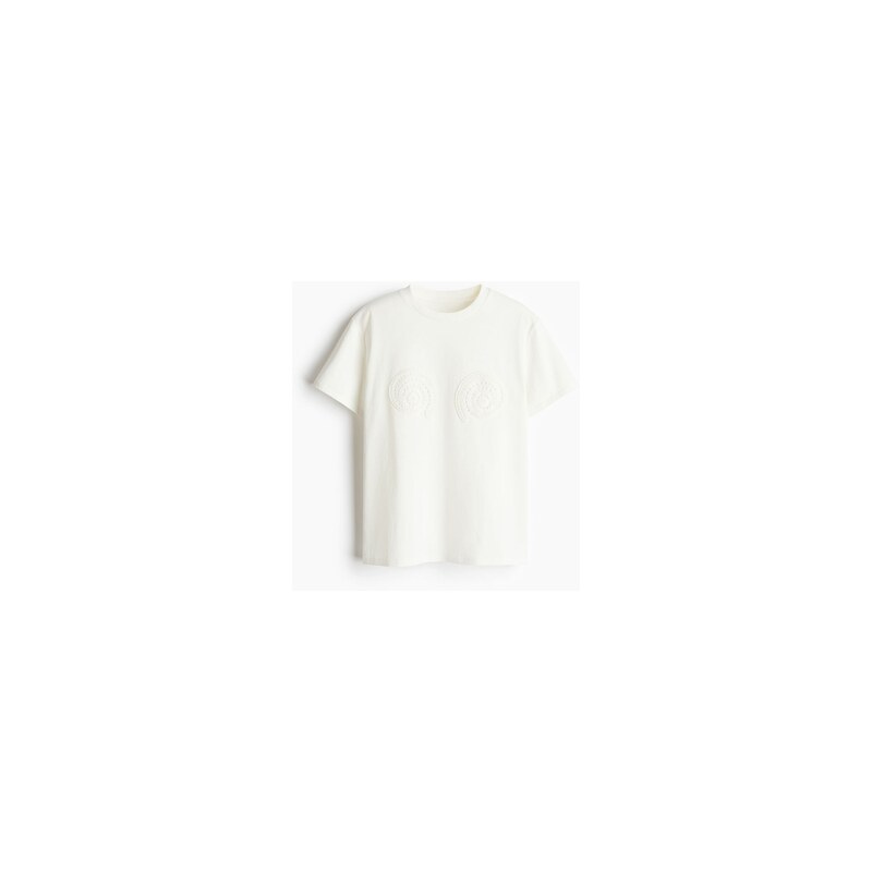 H&M - Tričkos motivem - Bílá/Lastury