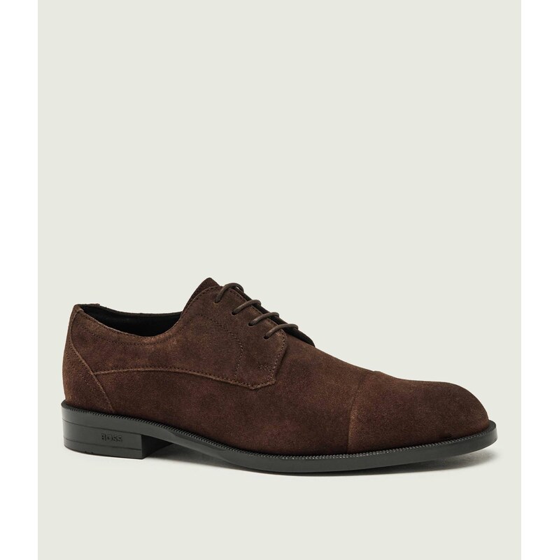 BOSS BLACK Derby boty Tayil_Derb_sdct | semiš