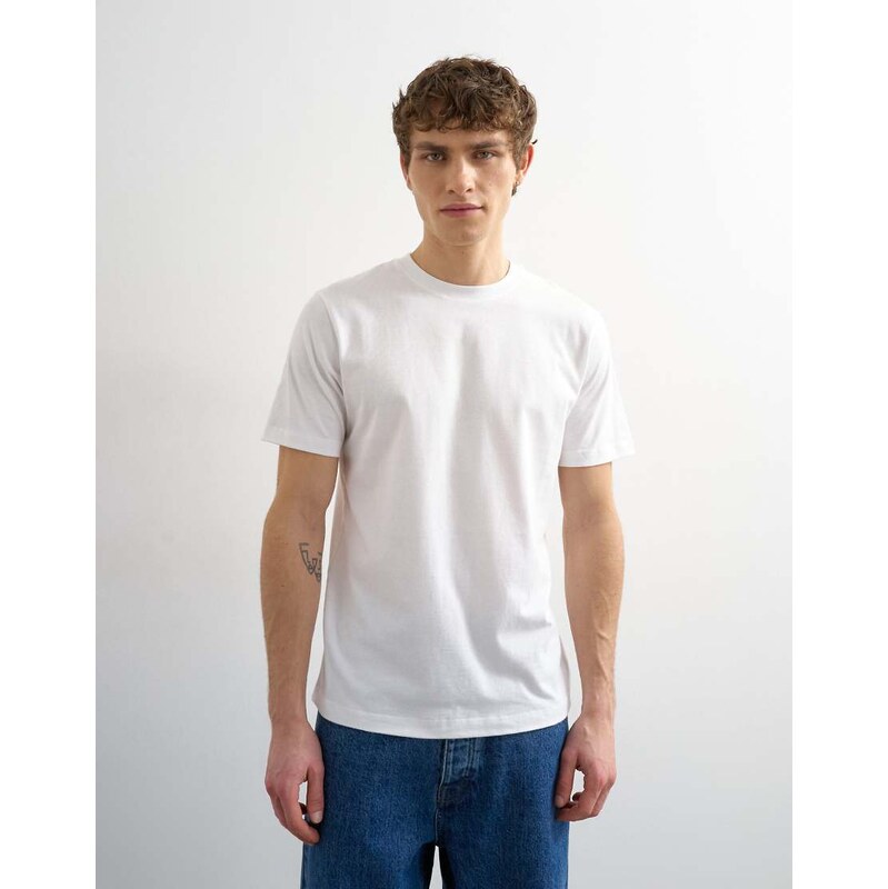 Topman classic fit t-shirt in white