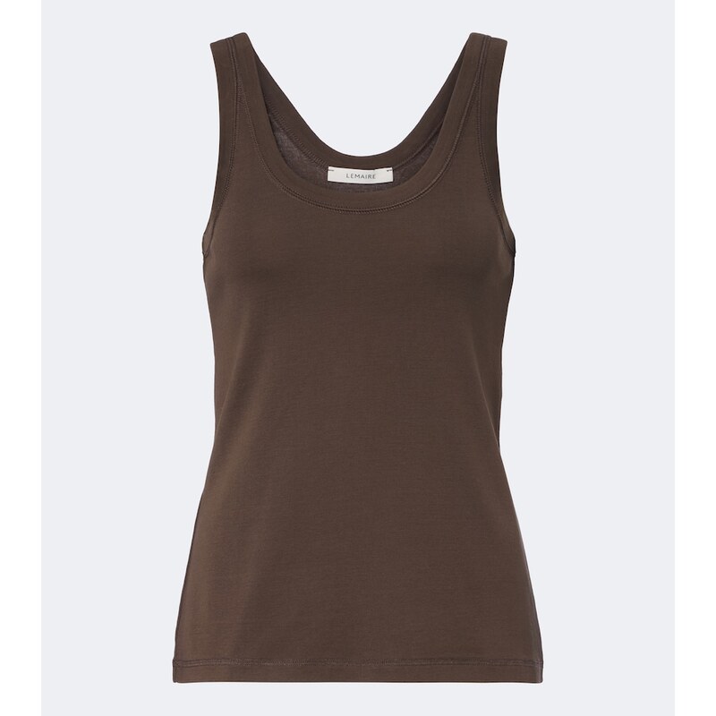 Lemaire RIbbed-knit cotton tank top