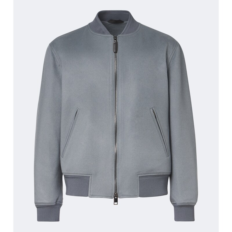 Brioni Wool and cashmere bomber jacket