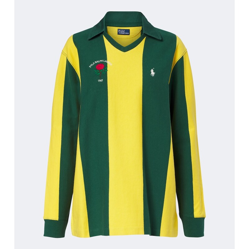 Polo Ralph Lauren Striped cotton jersey polo shirt