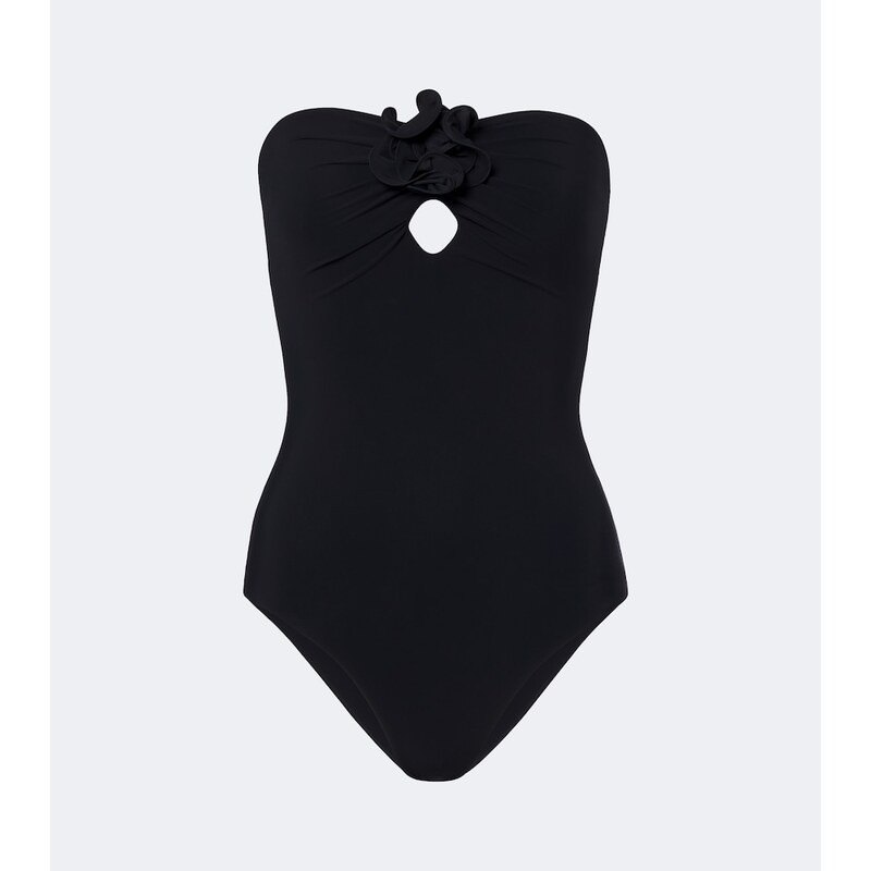 Magda Butrym Floral-appliquÃ swimsuit