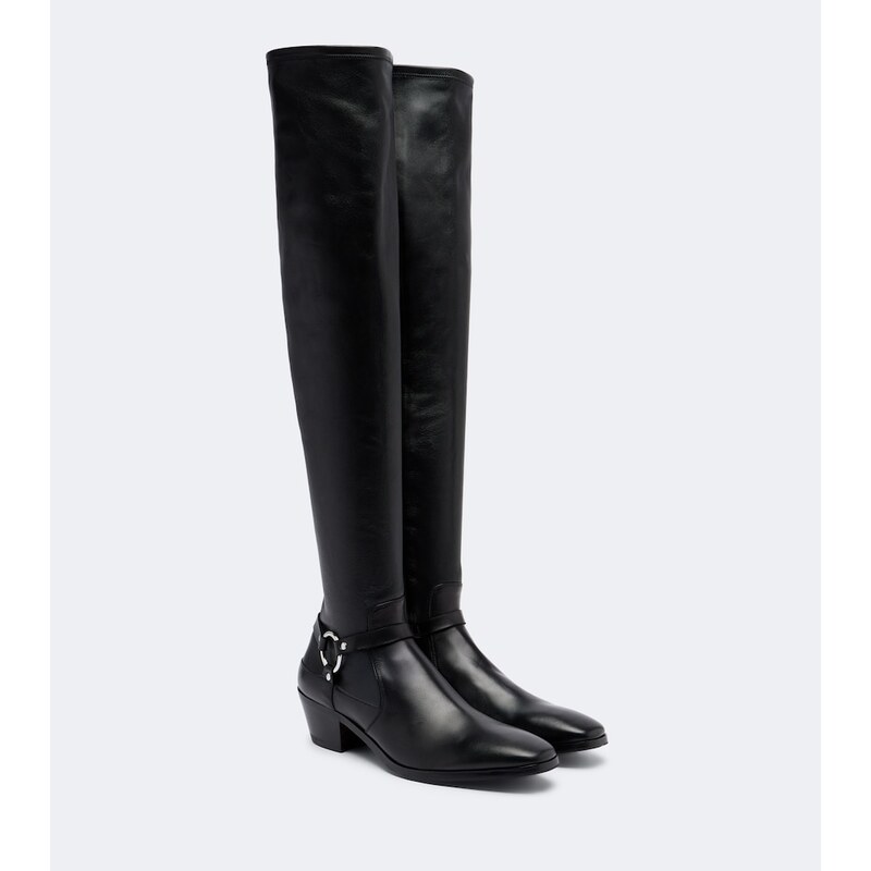 Tom Ford Leather over-the-knee boots
