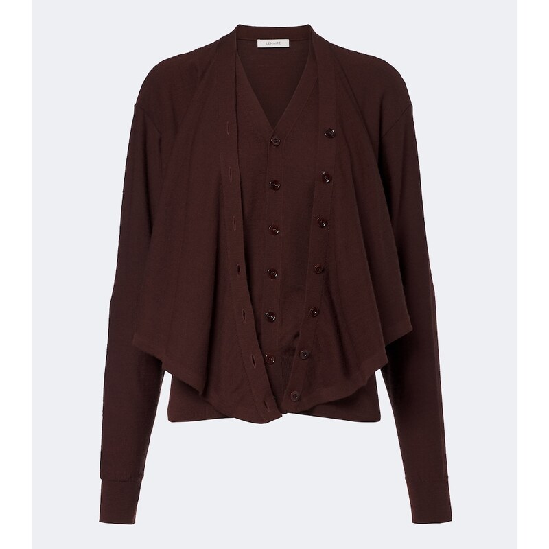 Lemaire Wool-blend cardigan