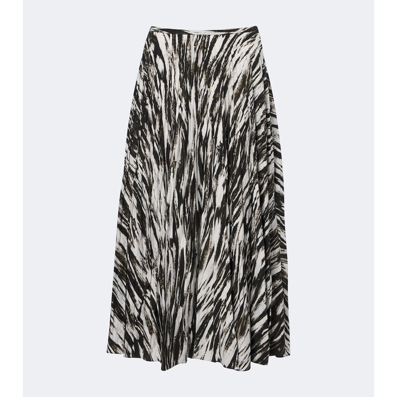 Proenza Schouler White Label Runa printed twill midi skirt