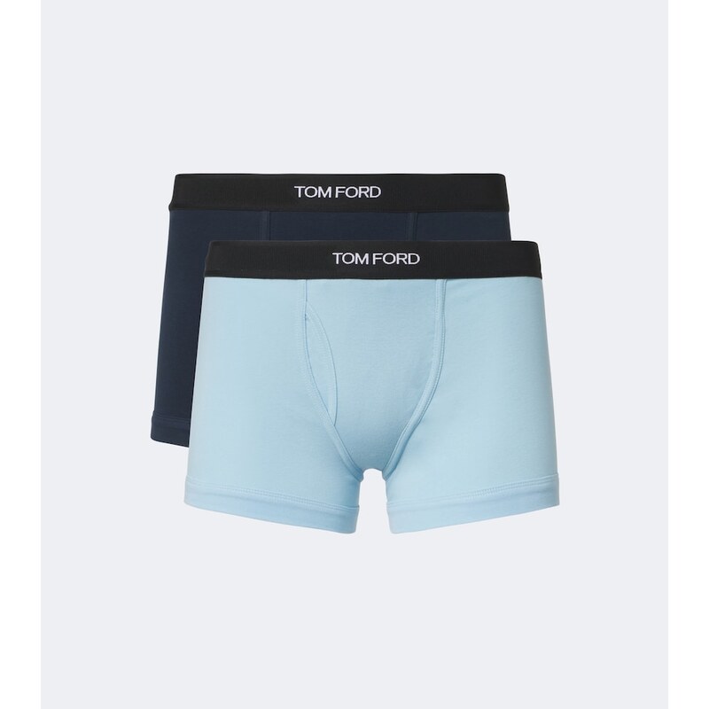 Tom Ford Logo cotton-blend boxer briefs