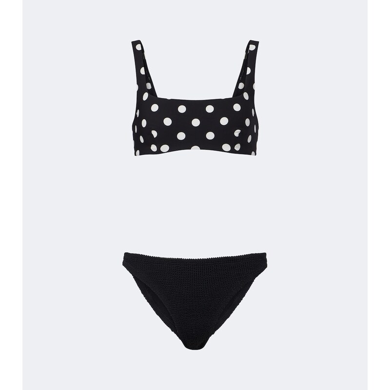 Hunza G Colette polka-dot bikini