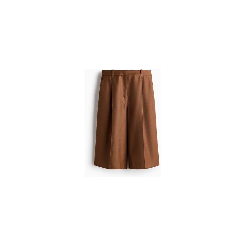 H&M - Bermudy - Hnědá