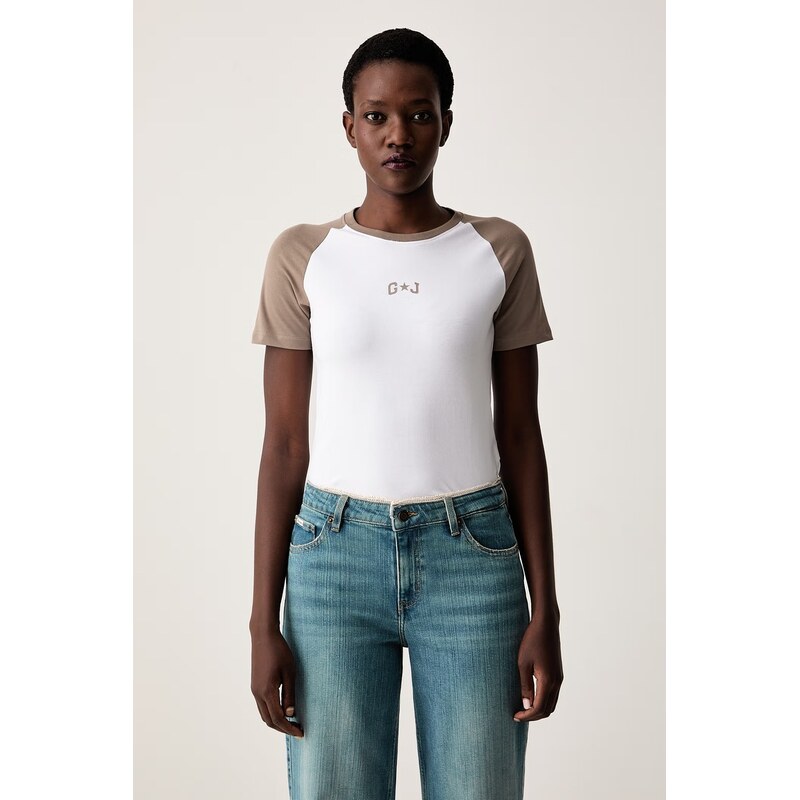 Guess Jeans tričko dámské bavlněné s elastanem