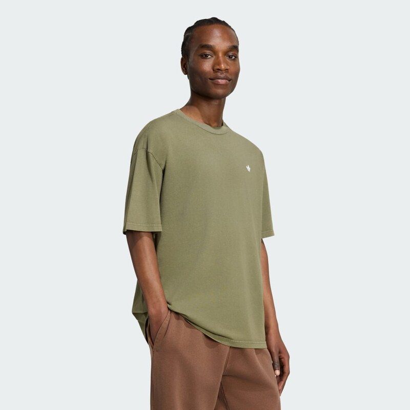 Adidas TRIČKO TREFOIL ESSENTIALS WASHED LOOSE DROPPED SHOULDER