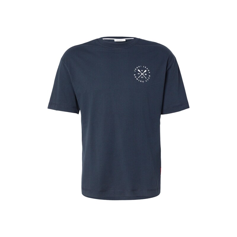 JOOP! Jeans Tričko Rovenor námořnická modř / bílá