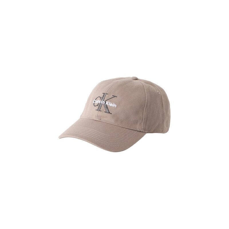 Calvin Klein Kšiltovka cappuccino / šedá / bílá
