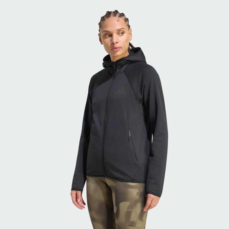 Adidas Bunda Terrex Xperior CLIMAWARM+ Ventknit Fleece Hooded