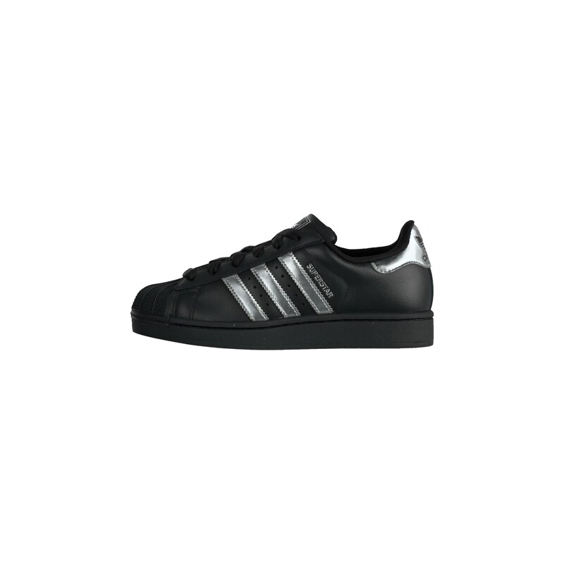 ADIDAS ORIGINALS Tenisky SUPERSTAR II stříbrně šedá / černá