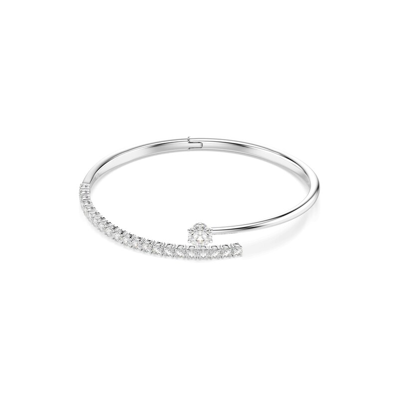 Swarovski Náramek MATRIX stříbrná / průhledná
