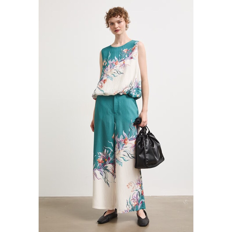 Medicine kalhoty culottes dámské s viskózou