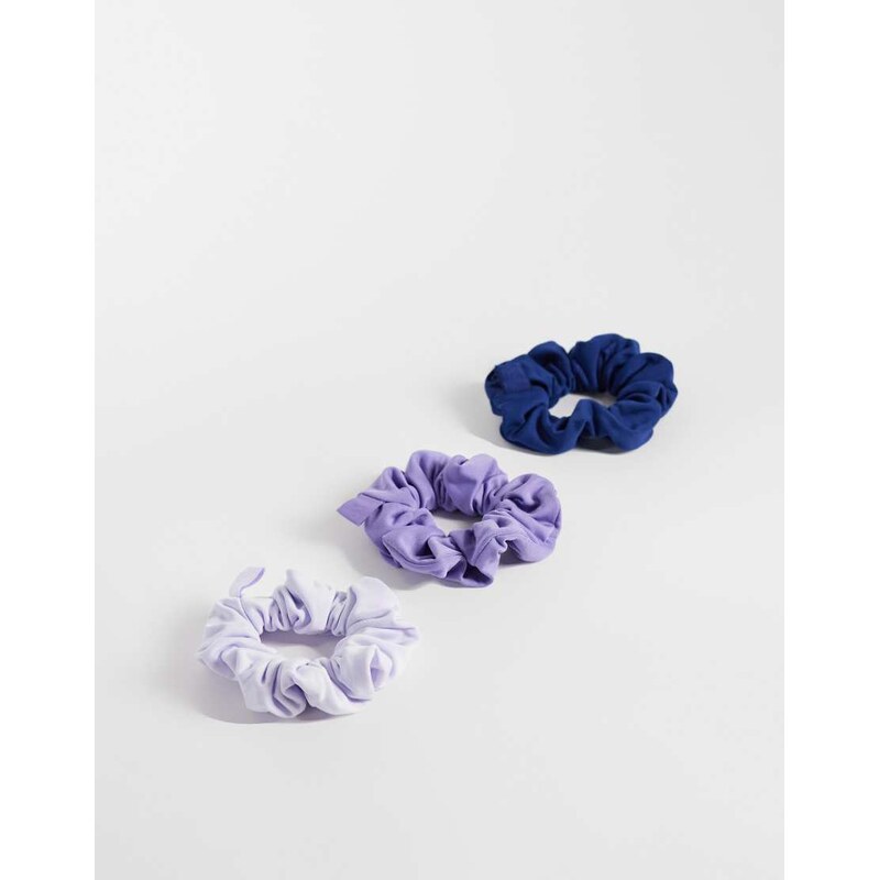 adidas performance adidas Training hair scrunchies in purple