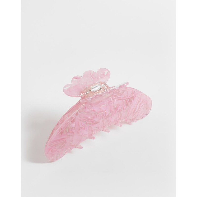 Sui Ava helle mist biggest hair claw in light pink