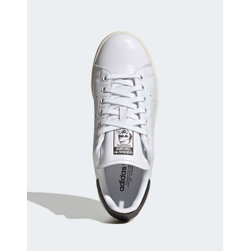 adidas Originals Stan smith trainers in white and black
