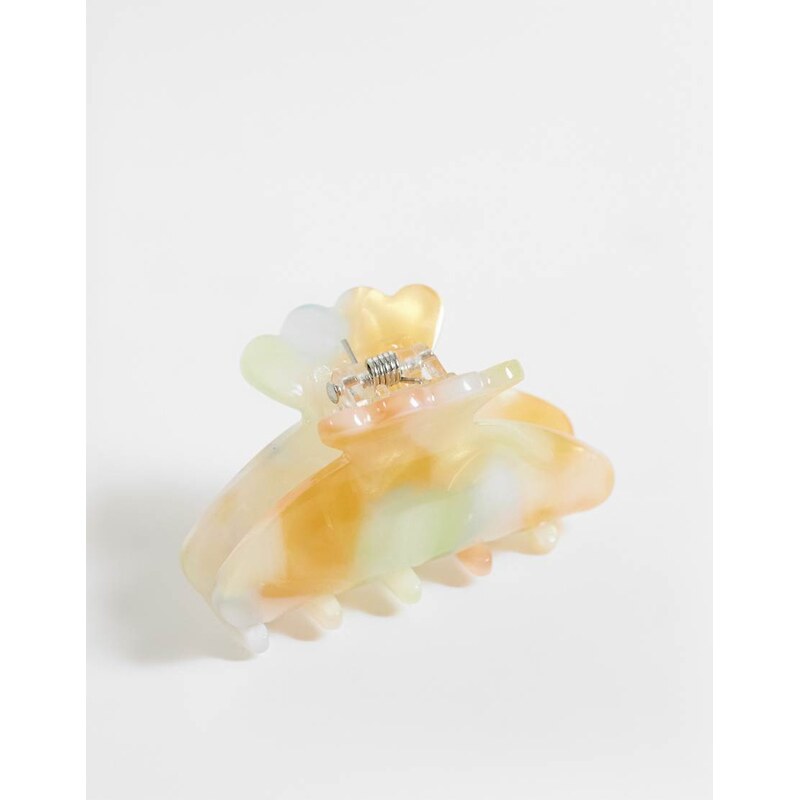 Sui Ava helle dreamy mini hair claw in pastels-Multi