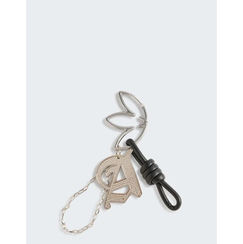 adidas Originals Keyring rhinestone in silver metallic
