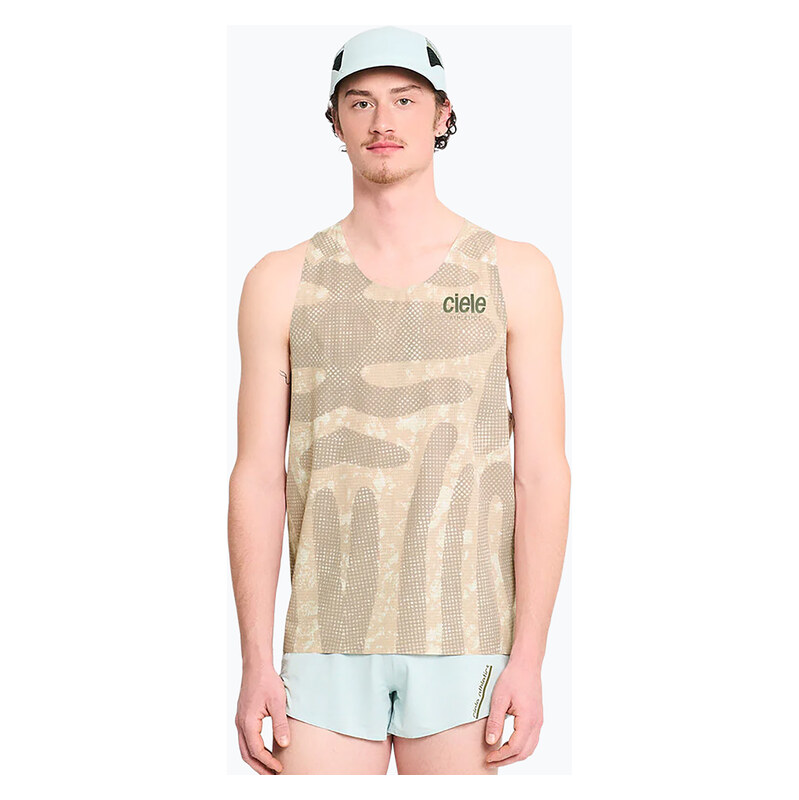 Pánské běžecké tričko Ciele Athletics RDS Singlet 2 lake road
