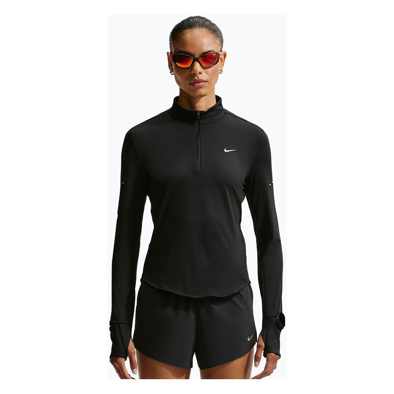 Dámská běžecká mikina Nike Swift Dri-FIT UV 1/4-Zip black