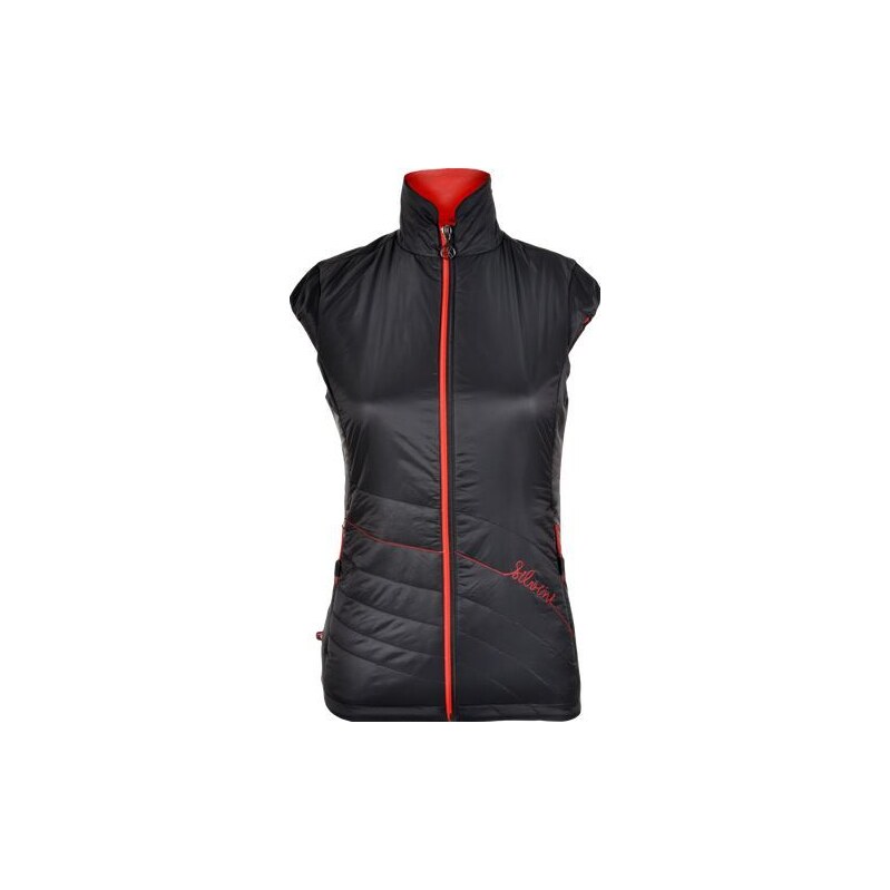 Silvini CONCA dámská vesta black/red vel. XS