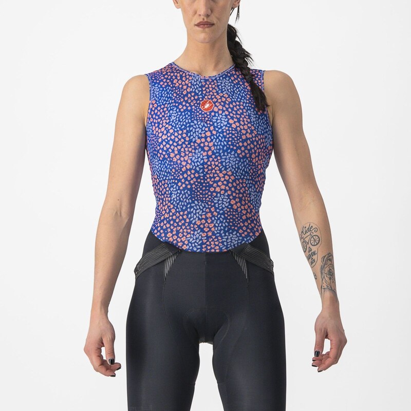 Castelli Pro Mesh 4 W Sleeveless dámské triko bez rukávů Violet