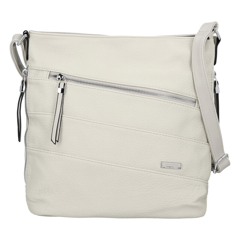 Dámská crossbody kabelka šedá - Firenze Valika šedá