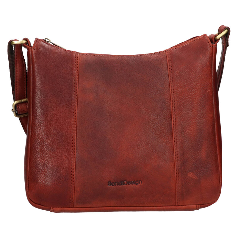 Sendi DESIGN Dámská kožená crossbody kabelka SendiDesign Betty -