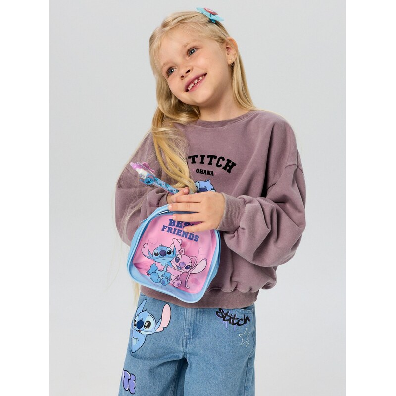 Sinsay - Sada vlasových doplňků v batohu Stitch – 12 ks -