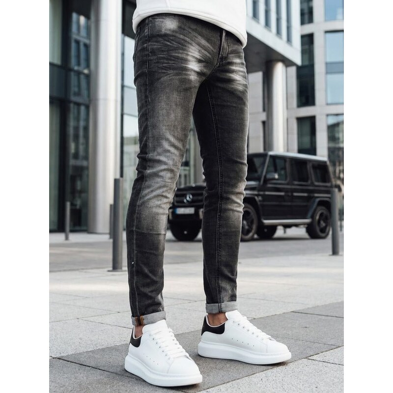 Dstreet Trendy černé pánské rifle