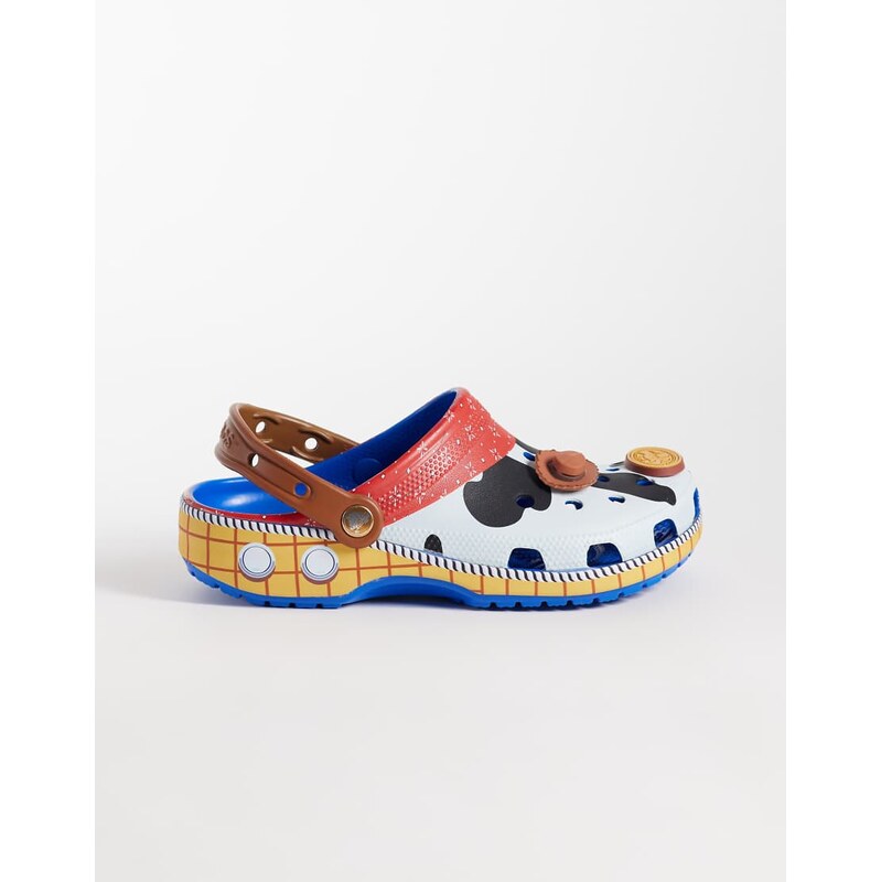 Crocs Unisex Toy Story Woody Classic Clogs-Blue