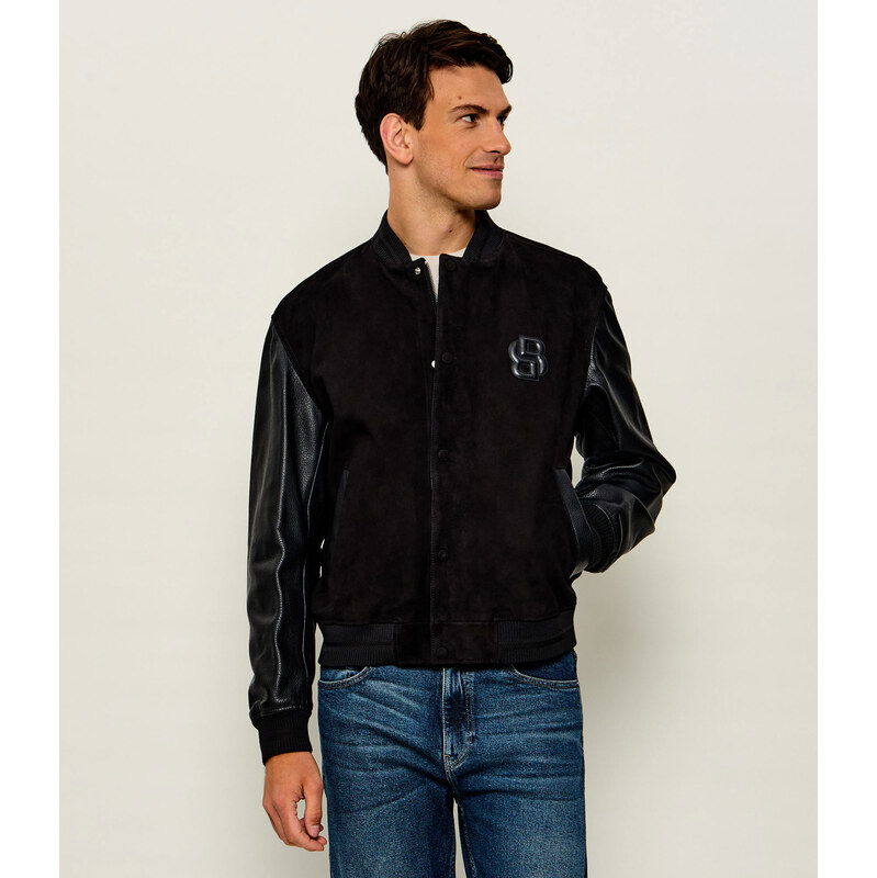 BOSS BLACK Bunda bomber C-Mileon | semiš | regular fit s