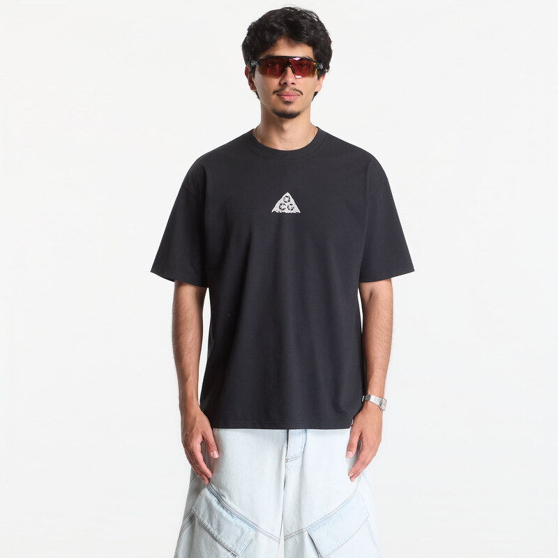 Nike Tričko ACG Mens Dri-FIT T-Shirt Black/ Lt Orewood Brn XL