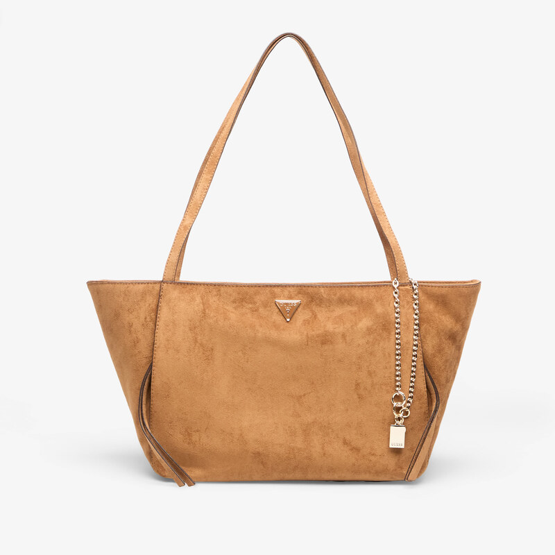 Kabelka Guess Devon 3 Comp Tote Brown Universal