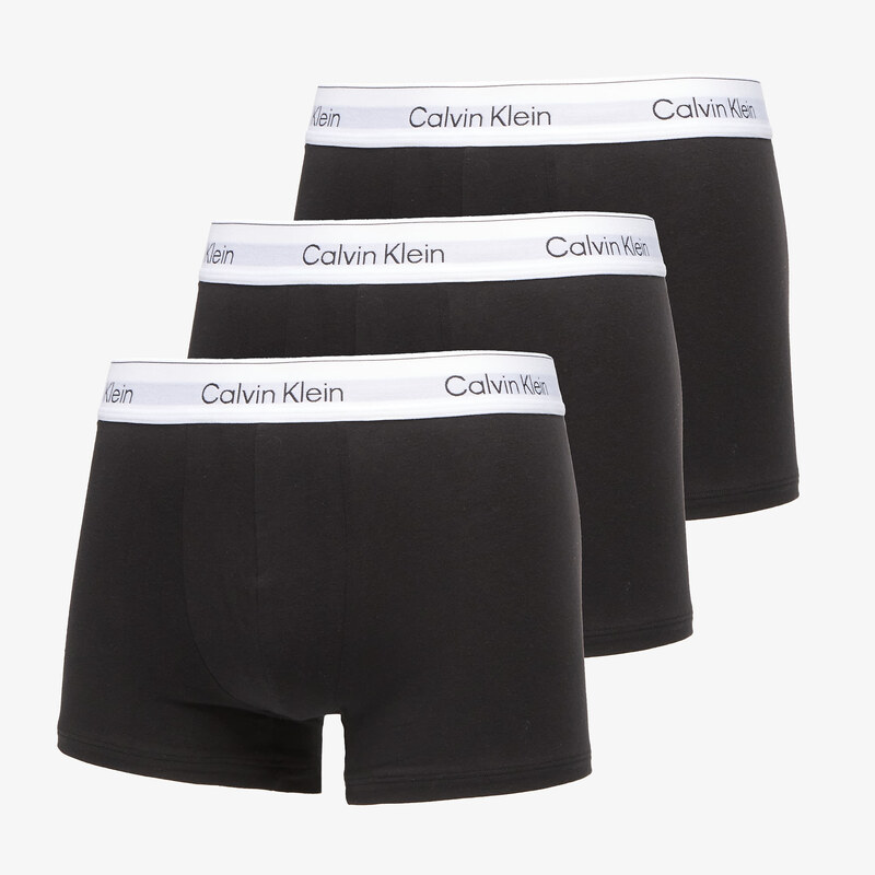 Trenky Calvin Klein Trunk 3-Pack Black XL