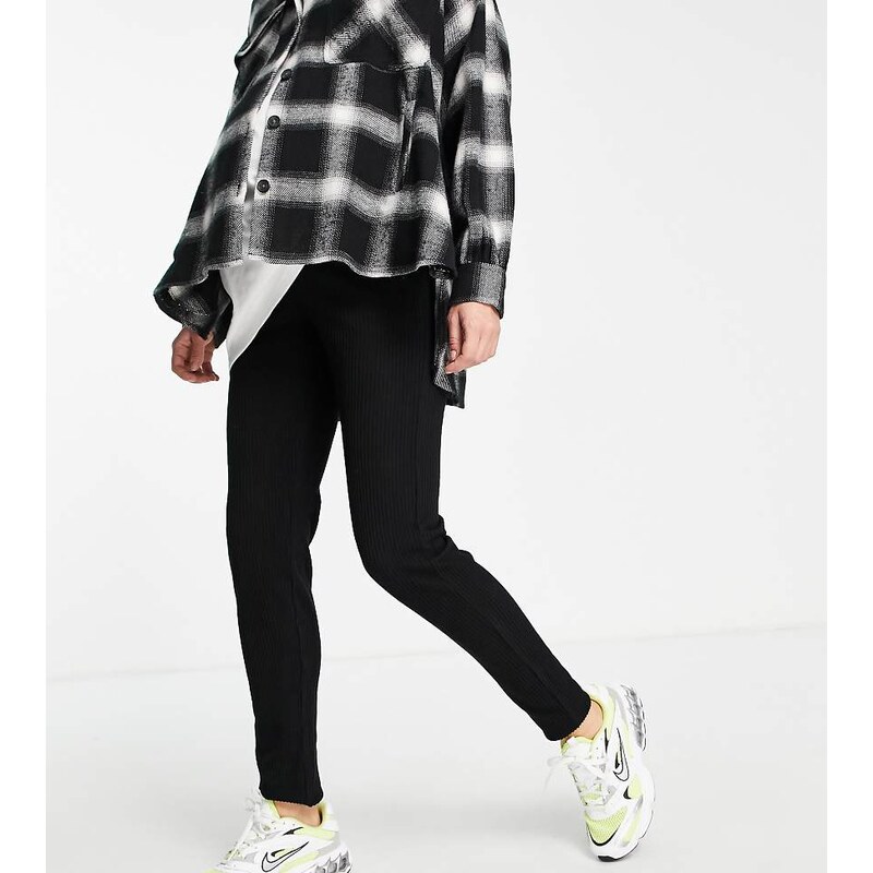 Mama.licious Mamalicious Maternity over the bump ribbed leggings
