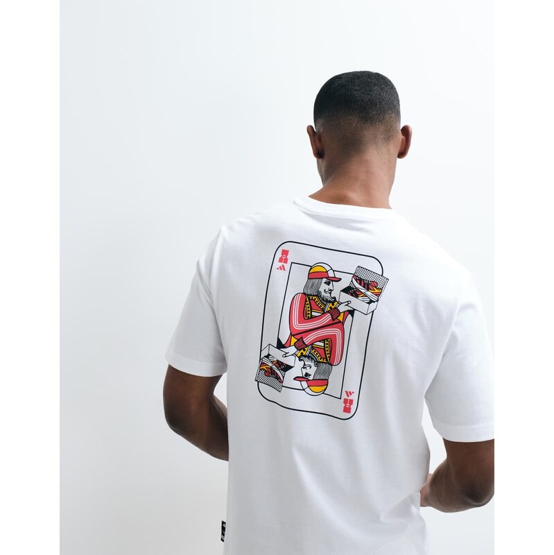 adidas Originals adidas Sportswear playing card graphic t-shirt