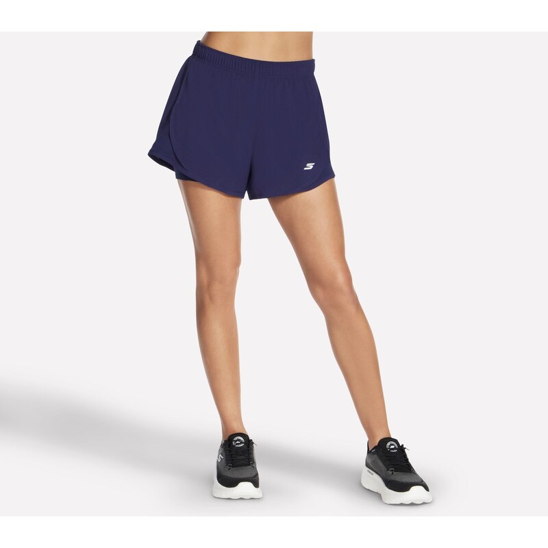 Skechers Ženy Ace 3 Inch Short v Fialový/Modrý, Velikost XS