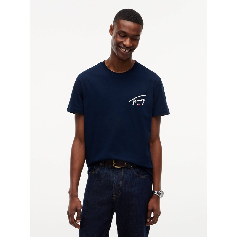 Tommy Jeans Tričko Signature | Slim Fit