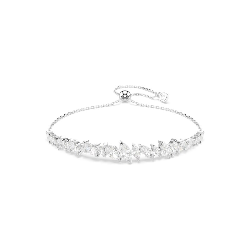 Swarovski Náramek MESMERA stříbrná / průhledná