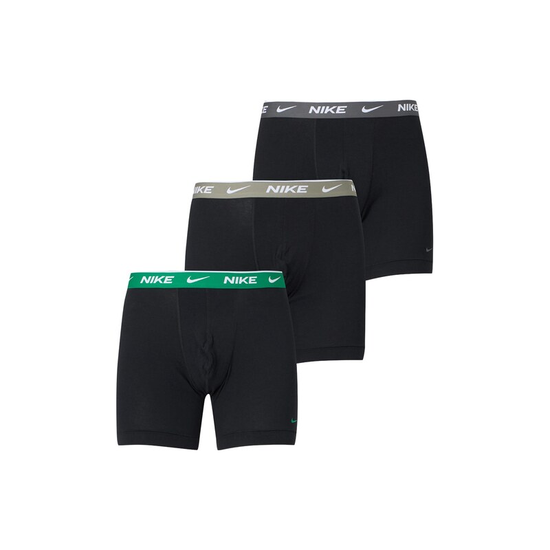 NIKE Underwear Boxerky béžová / šedá / zelená / černá